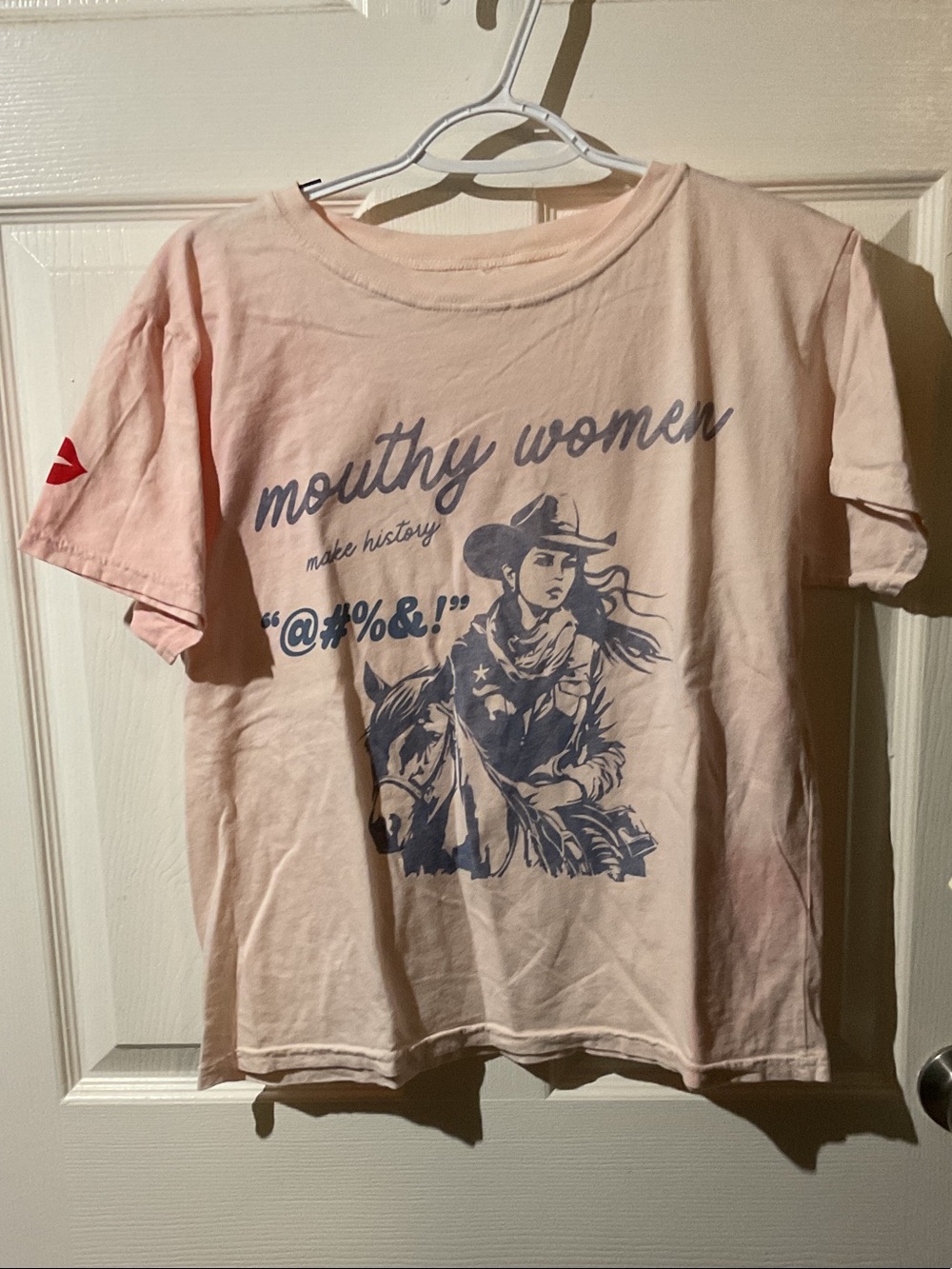 Mouthy Women Make History Pink Graphic Tee